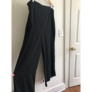 NWT Black Wide Leg Trousers